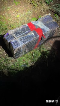 PF e PM apreendem 99,2 Kg de maconha próximo ao Marco das Três Fronteiras