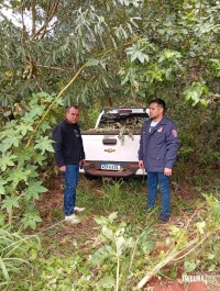 Caminhonete roubada de brasileiro no Paraguai é recuperada na cidade de San Alberto
