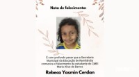 Menina de 5 anos foi morta pelo pai enquanto dormia em Ramilândia
