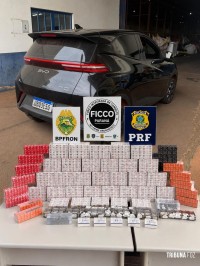 FICCO/PR apreende grande quantidade de medicamentos na BR-277