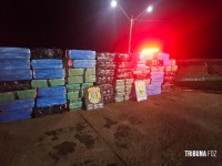 PF e PM apreendem 1.089 Kg de maconha e veículos em Santa Helena