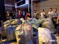 Incêndio de grandes proporções é registrado em Shopping no centro de Ciudad Del Este