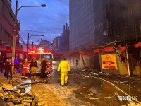 Incêndio de grandes proporções é registrado em Shopping no centro de Ciudad Del Este