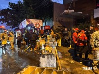 Incêndio de grandes proporções é registrado em Shopping no centro de Ciudad Del Este