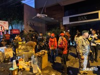 Incêndio de grandes proporções é registrado em Shopping no centro de Ciudad Del Este