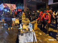 Incêndio de grandes proporções é registrado em Shopping no centro de Ciudad Del Este