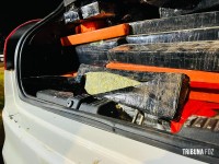 Militares da RPA encontra carro com porta-malas recheado de maconha a poucos metros da Ponte da Amizade