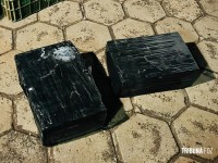 Militares da RPA encontra carro com porta-malas recheado de maconha a poucos metros da Ponte da Amizade