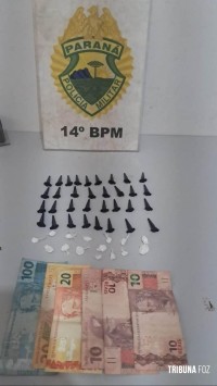 PM prende homem por tráfico de drogas no bairro Porto Belo em Foz do Iguaçu