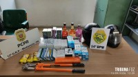 PM e Polícia Civil apreendem adolescente e recuperam objetos após furtos em Medianeira