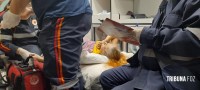 Idosa sofre queda na "Invasão do Bubas" e é encaminhada para o hospital em estado grave