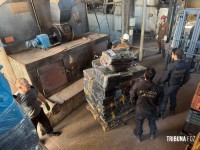 Policia Federal realiza operação para incinerar mais de 10 toneladas de drogas