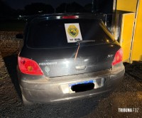 Polícia Militar recupera veículo após roubo em Foz do Iguaçu