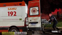 Homem fica gravemente ferido após ser atingido com barra de ferro no bairro São Luiz em Santa Helena