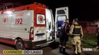 Homem fica gravemente ferido após ser atingido com barra de ferro no bairro São Luiz em Santa Helena