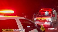 Homem fica gravemente ferido após ser atingido com barra de ferro no bairro São Luiz em Santa Helena