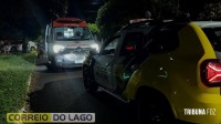 Homem fica gravemente ferido após ser atingido com barra de ferro no bairro São Luiz em Santa Helena