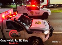 Mulher morre após ser atropelada ao tentar atravessar a BR-277 em Santa Terezinha de Itaipu