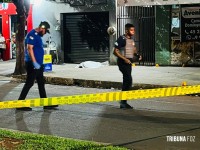 Homem é morto a tiros, policial de folga é baleado ao intervir e autor fica gravemente ferido em Medianeira