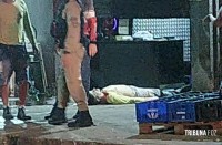 Homem é morto a tiros, policial de folga é baleado ao intervir e autor fica gravemente ferido em Medianeira