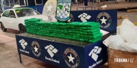 Receita Federal encontra 106,9 Kg de maconha escondidos dentro de um carro em Foz do Iguaçu