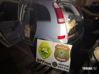 PF e PM interceptam comboio com cigarros, MacBooks, Botox e Retratutida em Foz do Iguaçu
