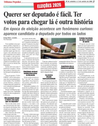ELEIÇÕES 2026: Querer ser deputado é fácil. Ter votos para chegar lá é outra história