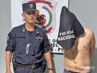 Motorista embriagado colide com viatura policial durante abordagem em Ciudad Del Este