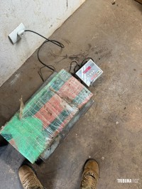 Policia Federal e Policia Militar apreendem 17,8 Kg de maconha às margens do Rio Paraná