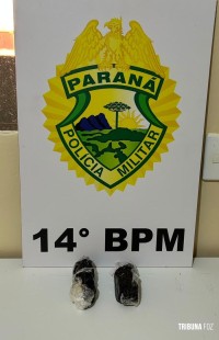 PM prende dois homens e apreende 194 gramas de haxixe em Foz do Iguaçu