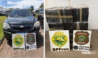BPFRON apreende 680,4 Kg de maconha em ação conjunta com a Polícia Federal em Foz do Iguaçu