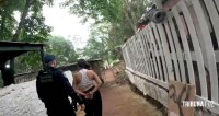 Guarda Municipal prende mulher considerada foragida da Justiça na Favela do Monsenhor