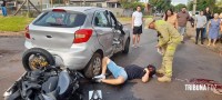 Um motociclista morto e outro ferido após colisão entre duas motos e um veículo no Porto Meira