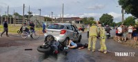 Um motociclista morto e outro ferido após colisão entre duas motos e um veículo no Porto Meira