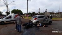Um motociclista morto e outro ferido após colisão entre duas motos e um veículo no Porto Meira