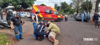 Um motociclista morto e outro ferido após colisão entre duas motos e um veículo no Porto Meira