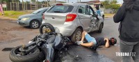 Um motociclista morto e outro ferido após colisão entre duas motos e um veículo no Porto Meira