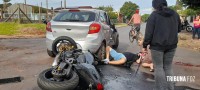 Um motociclista morto e outro ferido após colisão entre duas motos e um veículo no Porto Meira