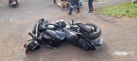 Um motociclista morto e outro ferido após colisão entre duas motos e um veículo no Porto Meira