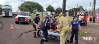 Um motociclista morto e outro ferido após colisão entre duas motos e um veículo no Porto Meira