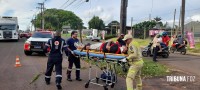 Um motociclista morto e outro ferido após colisão entre duas motos e um veículo no Porto Meira