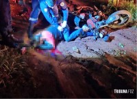 Motociclista de 29 anos morre após colidir contra um poste em Presidente Franco no Paraguai