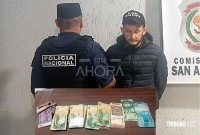 Homem é preso por roubando grande quantidade de dinheiro em uma residência em San Alberto no Paraguai