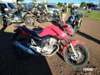 Operação de trânsito recolhe motos e resulta em dezenas de autuações em Santa Tereza do Oeste
