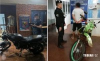 Blitz termina com quatro motocicletas apreendidas e duas pessoas presas em Puerto Iguazu na Argentina