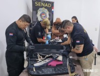 SENAD do Paraguai prende mulher que tentava embarcar para a Turquia com 5 Kg de cocaína SENAD do Paraguai prende mulher que tentava embarcar para a Turquia com 5 Kg de cocaína