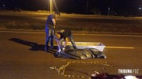 Motorista atropela, mata pedestre na BR-277 e se apresenta no quartel da PM Motorista atropela, mata pedestre na BR-277 e se apresenta no quartel da PM