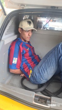 Preso que furtou viatura do CHOQUE teria matado "Jeca Espetinho" Preso que furtou viatura do CHOQUE teria matado "Jeca Espetinho"