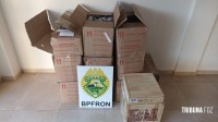 BPFRON apreende carregamento de vinhos contrabandeados no sudoeste do Paraná BPFRON apreende carregamento de vinhos contrabandeados no sudoeste do Paraná