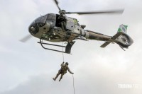 Comando especializado da PM apreendeu 40 toneladas de drogas em um ano de atuação Comando especializado da PM apreendeu 40 toneladas de drogas em um ano de atuação